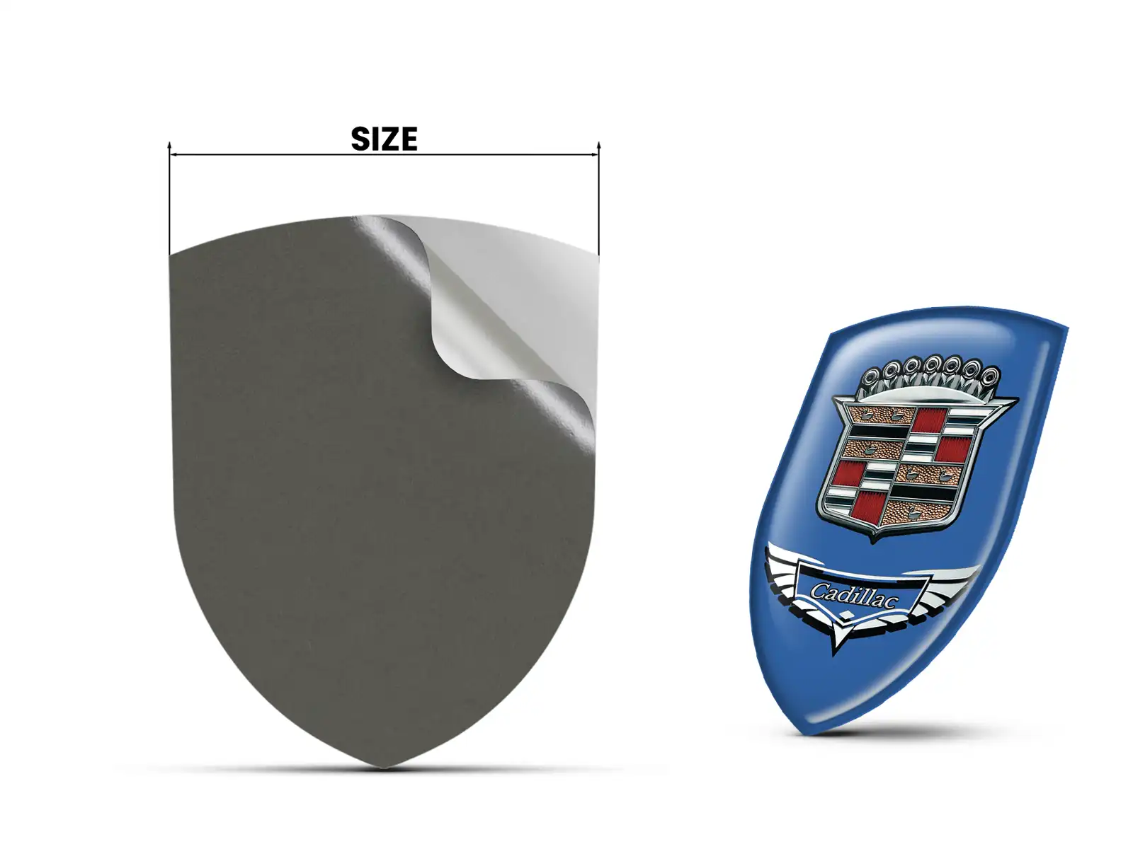 Cadillac Adesivi Logo Auto Max Resistenti Eleganti Pro ST